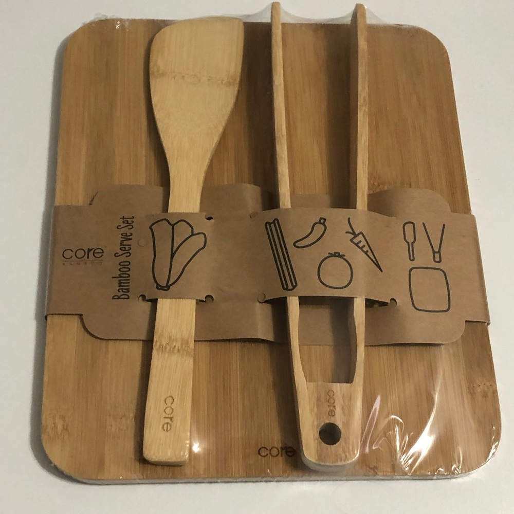 CORE Bamboo Serve Set • New!